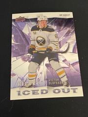 2020-21 Upper Deck Allure Victor Olofsson #IO-4 Iced Out Sabres